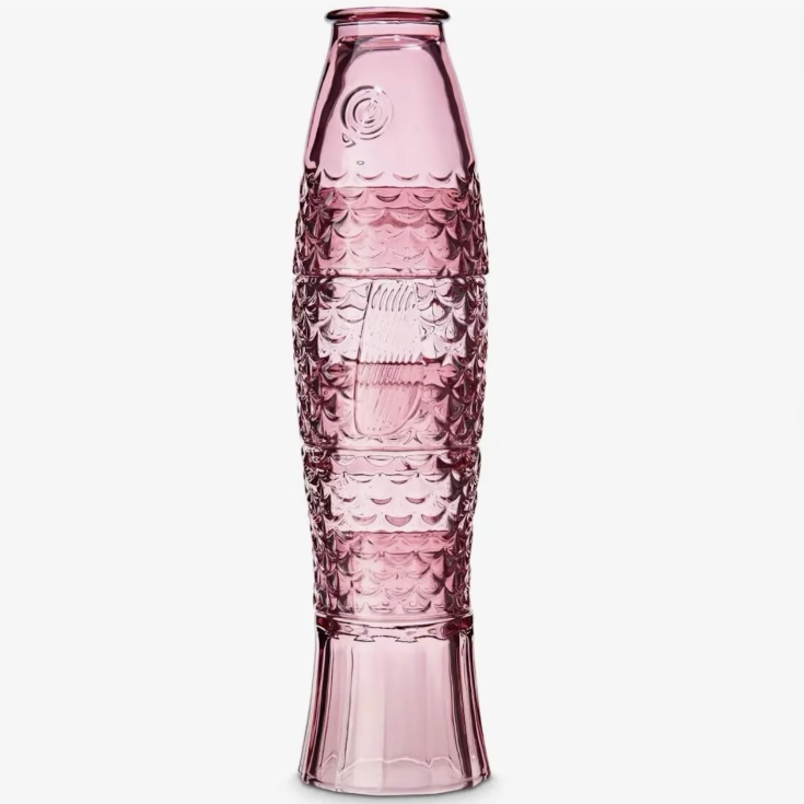 PRE-ORDER - Fish Stacking Glass - Set of 4 250ml (Pink)
