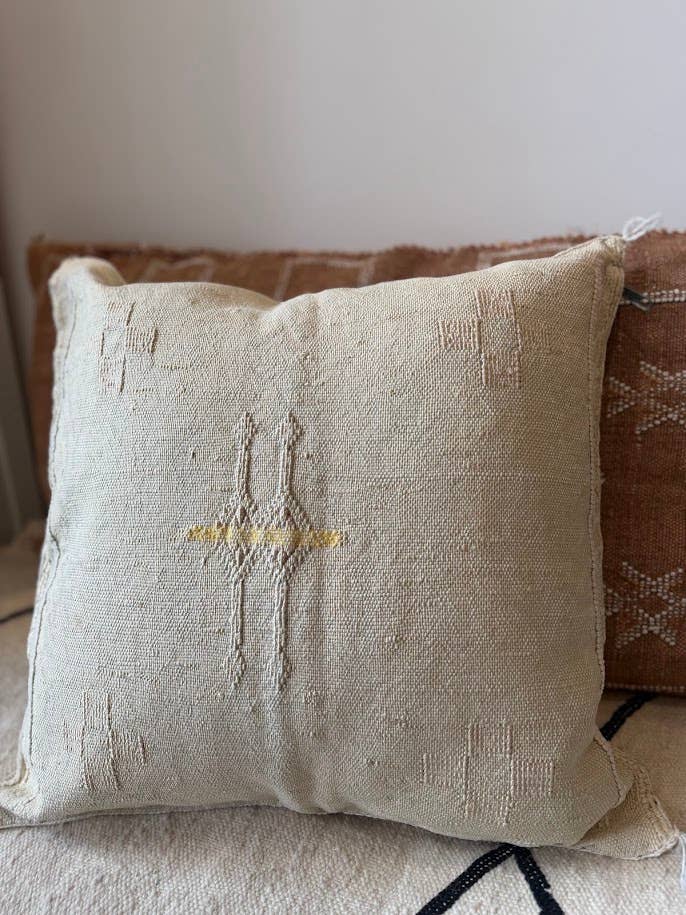 Cactus Silk (kaktusfiber) Sabra kuddfodral – Off white