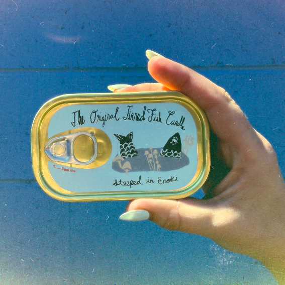 Tinned Fish Candle - Enoki Forest Soy Wax Candle