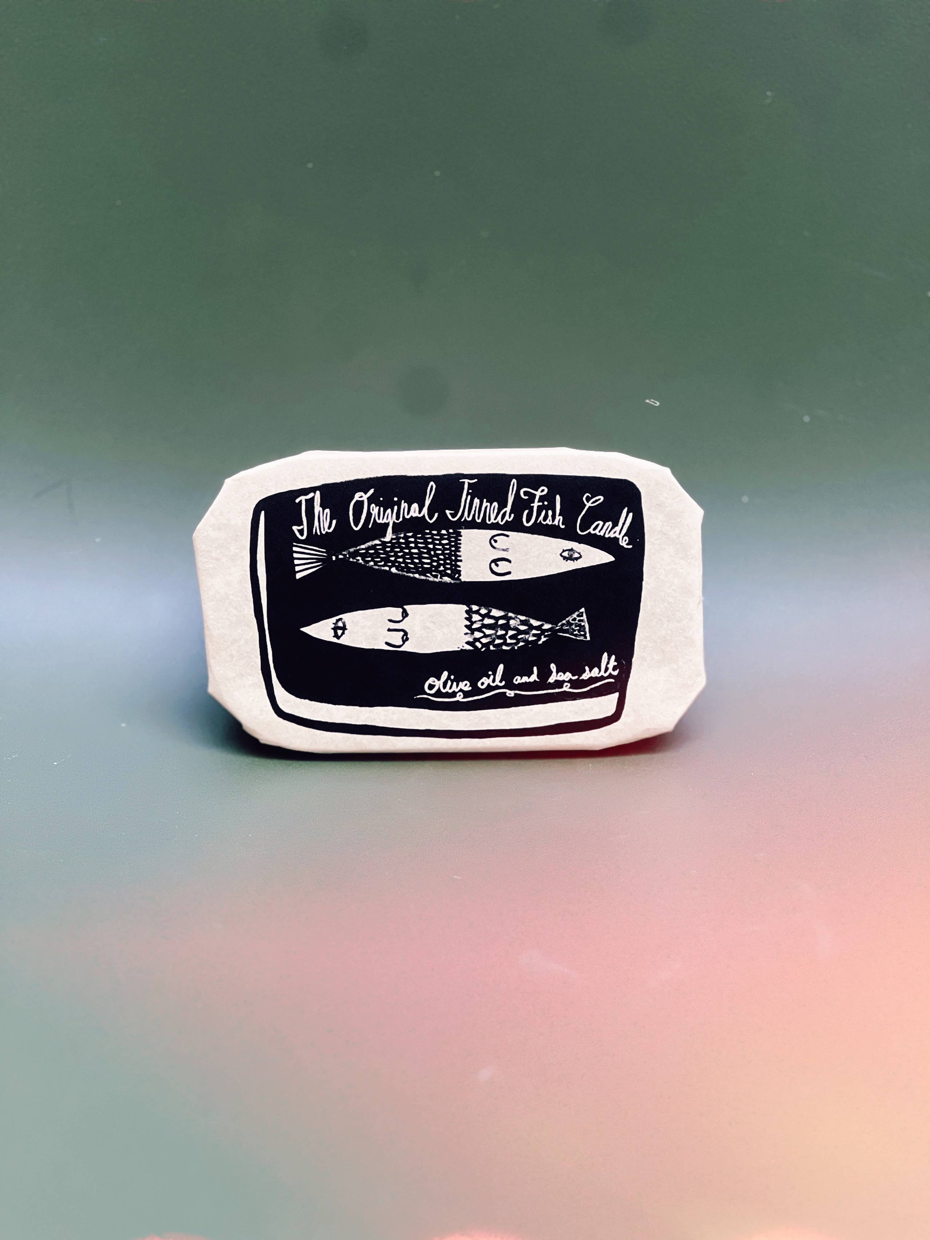 Tinned Fish Candle - Olive Oil and Sea Salt Scent