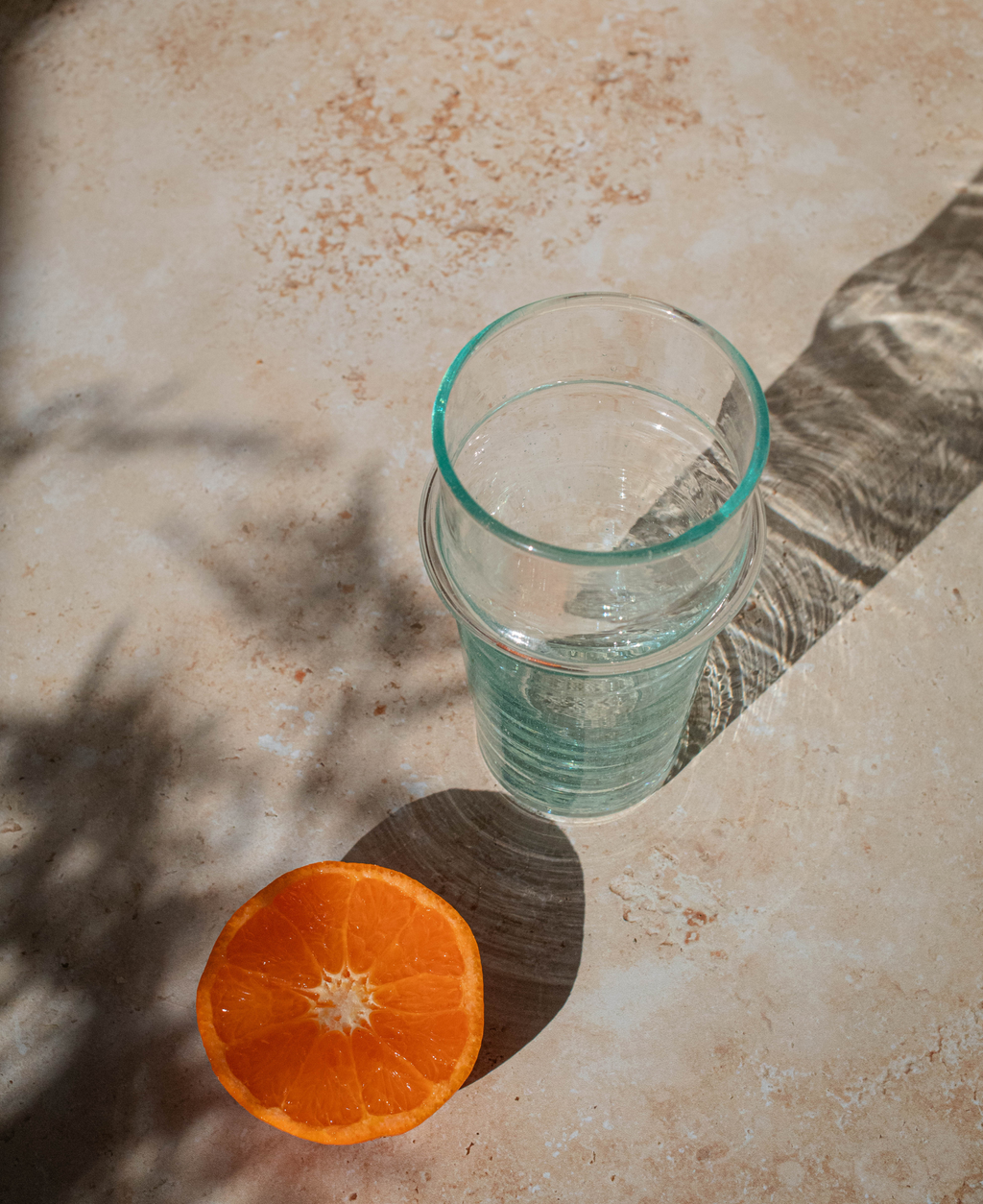 Moroccan Beldi Glassware - Clear