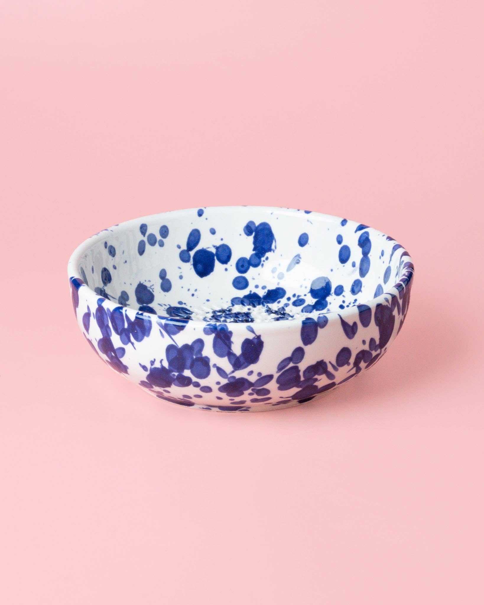 Ceramic Garlic Grater Plate - Medium Persian Blue