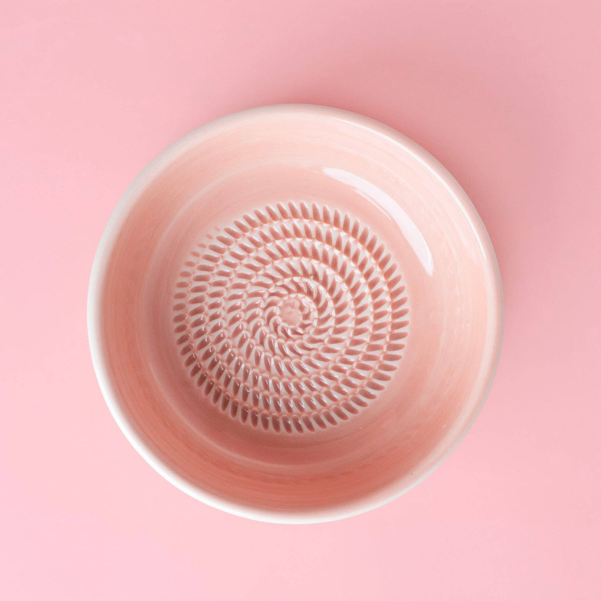 Vintage Pottery Garlic Grater Bowl – Medium - Valentina (Leverans V.45)