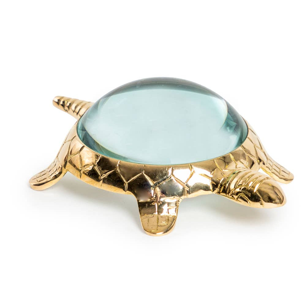 Brass Tortoise Magnifiying Glass