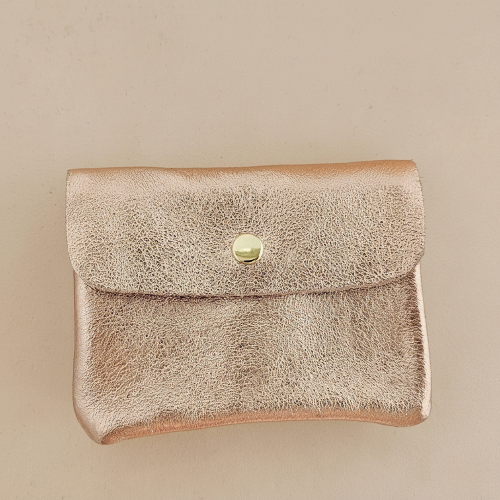 Cowhide leather coin purse Kangoobis