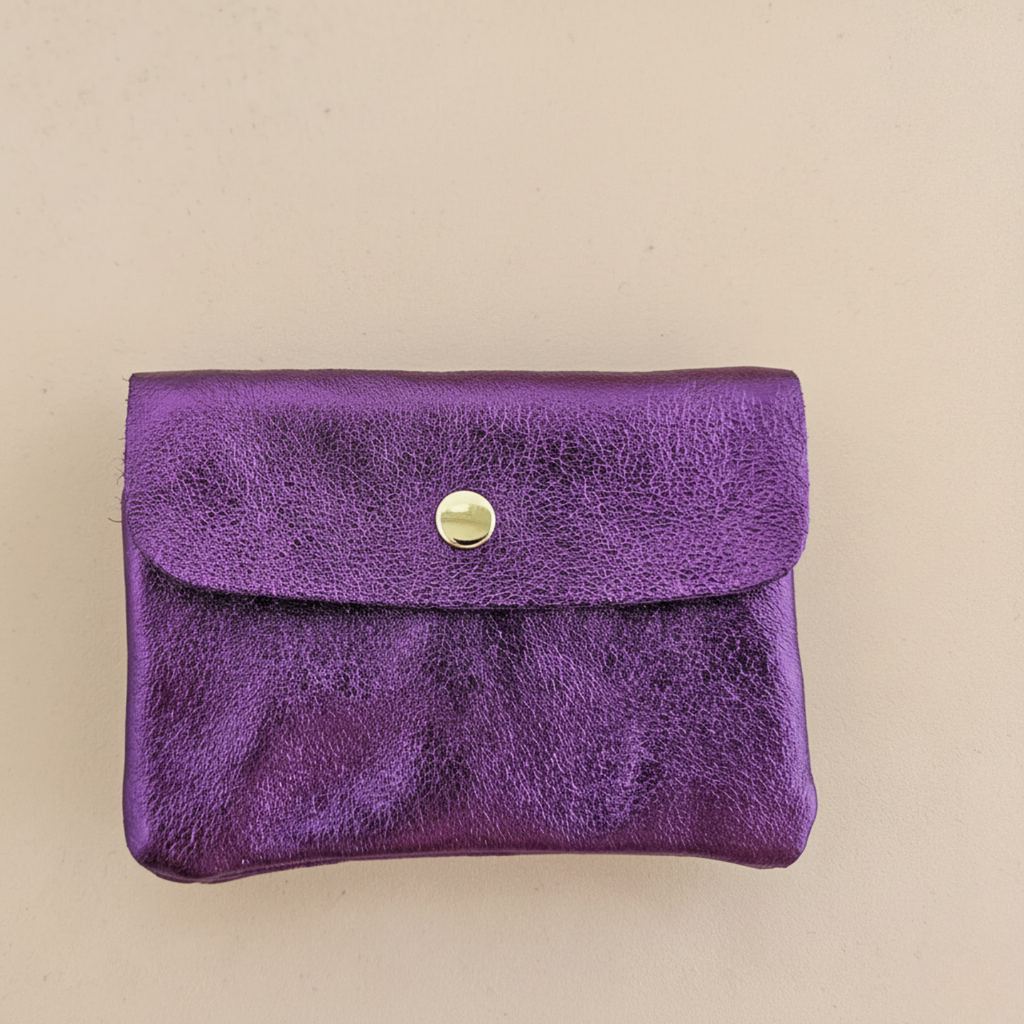 Cowhide leather coin purse Kangoobis