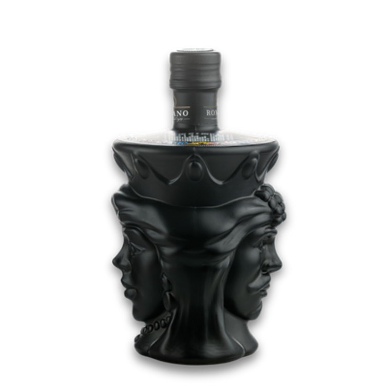 Testa di Moro - Extra  virgin olive oil - Sicilia IGP - 500 ml - Matte black