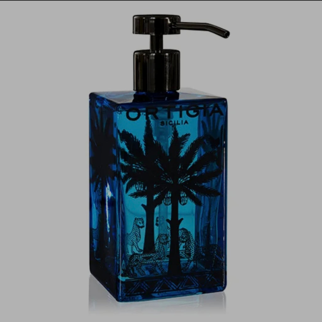 Ortigia Sicilia glass bottle dispenser - for 275 ml