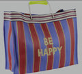 Mesh Shopper (L) - "Be Happy"