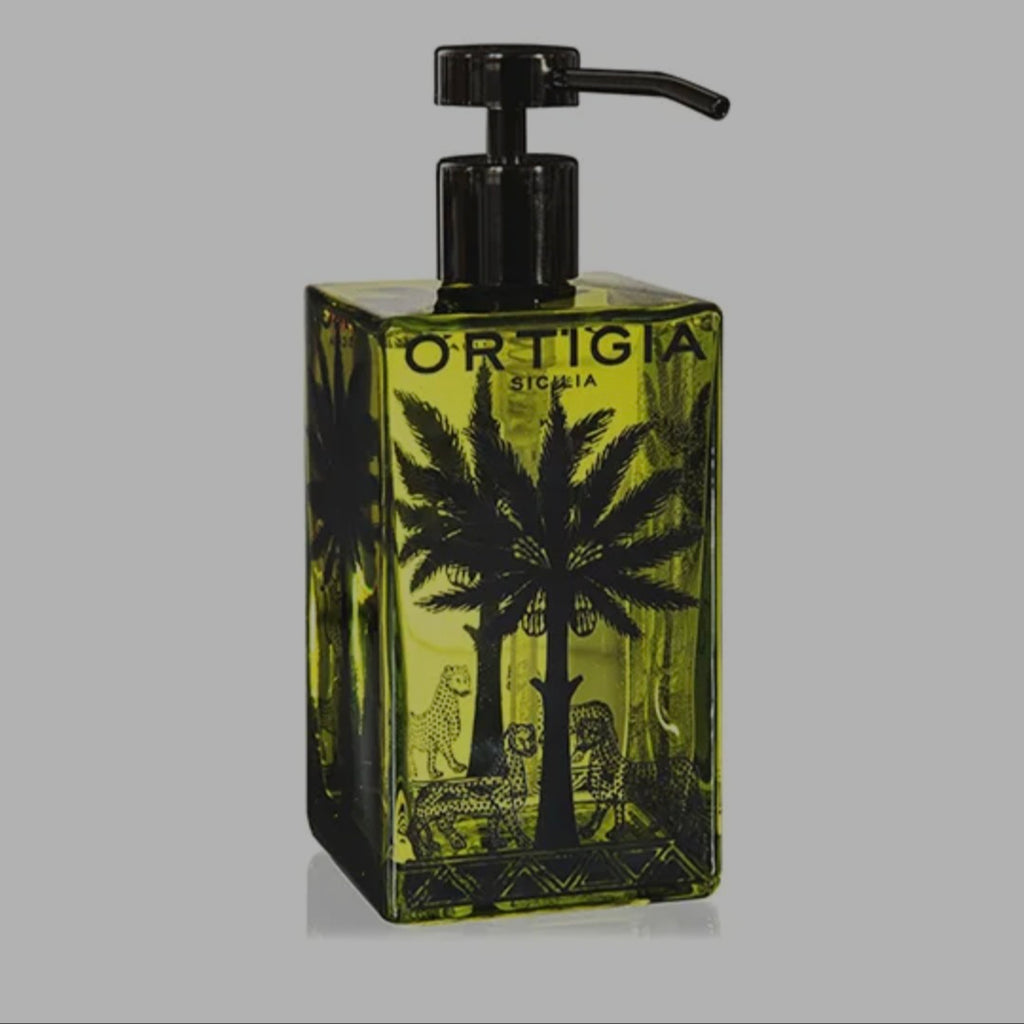 Ortigia Sicilia glass bottle dispenser - for 275 ml