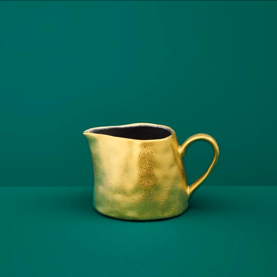 Ceylon milk jug and sugar jar set