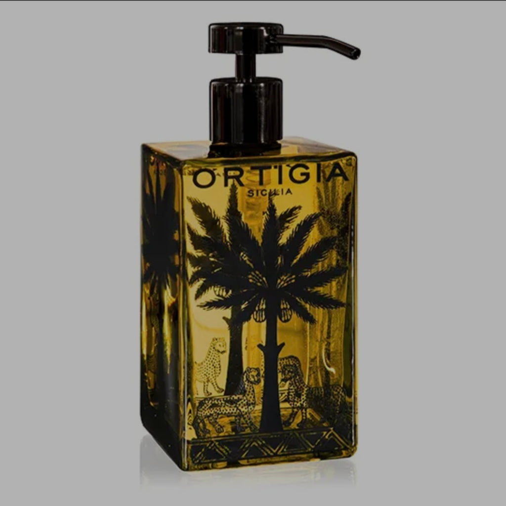 Ortigia Sicilia glass bottle dispenser - for 275 ml