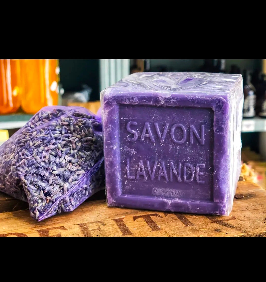 Savon De Marseille Traditional Block Lavender 300 Grams