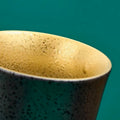 Ceylon cups black/gold 150 ml