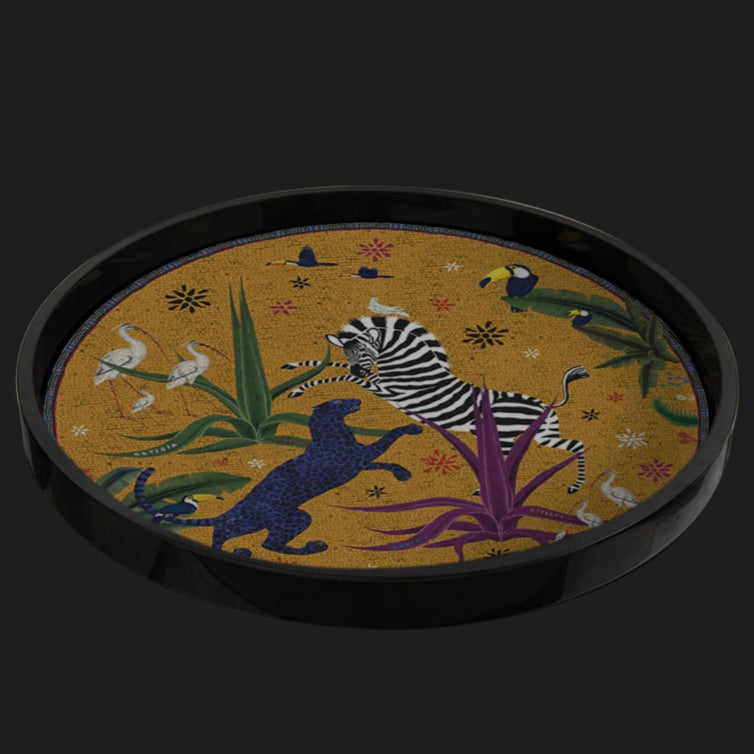 Tray Jungle Sahara Yellow (40x40cm)