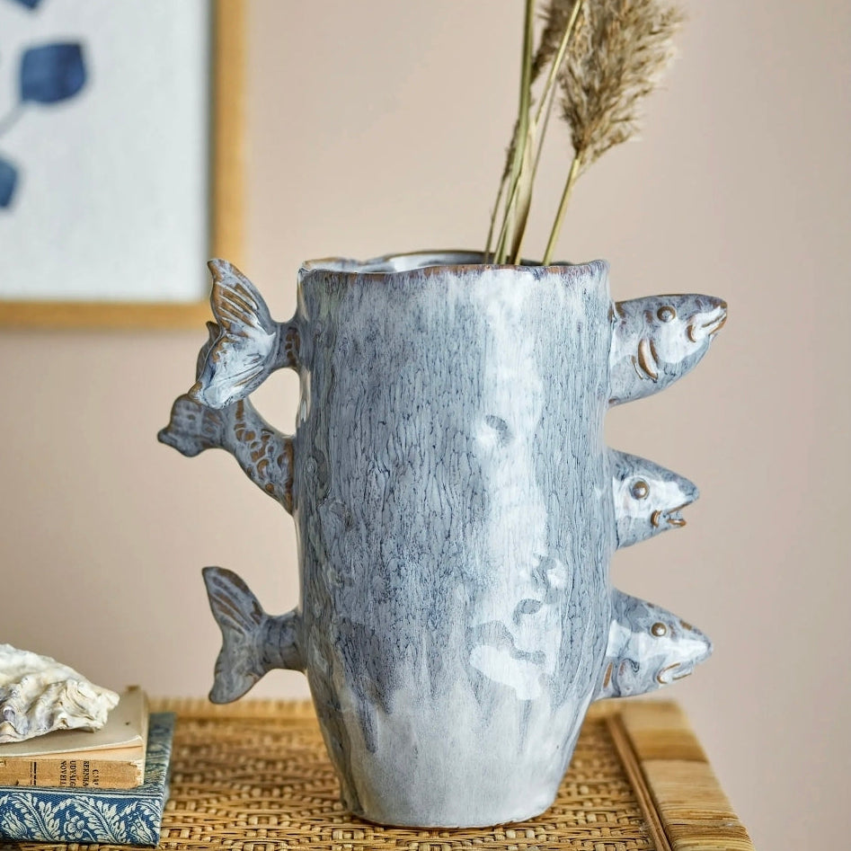 Tace vase - three fish