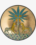 Glass Plate Zagara round 24 cm